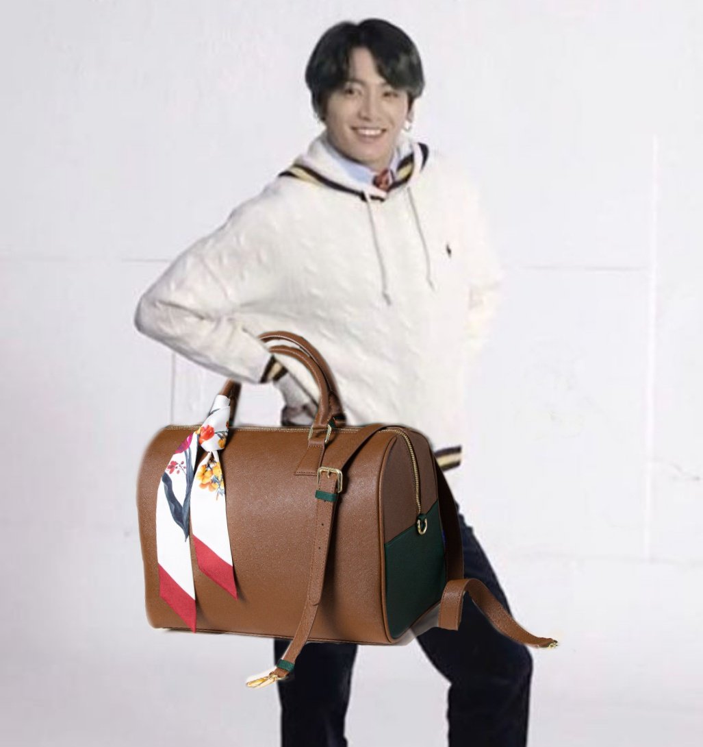BTS V BTS 公式 Mute Boston bag V ボストン バッグ テテ MUTE BOSTON