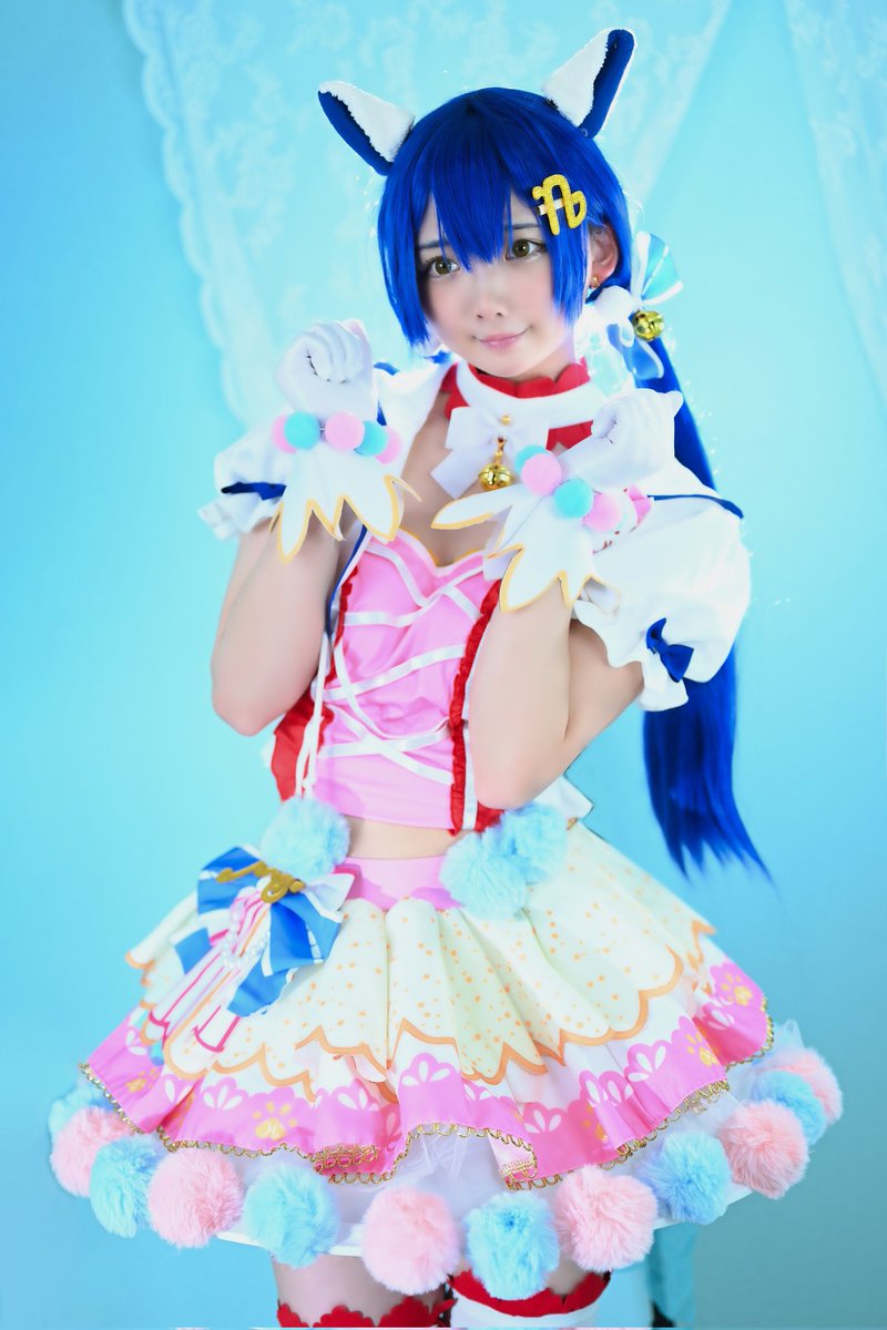 コスプレ】 キャットツインテール 💙園田海未💙