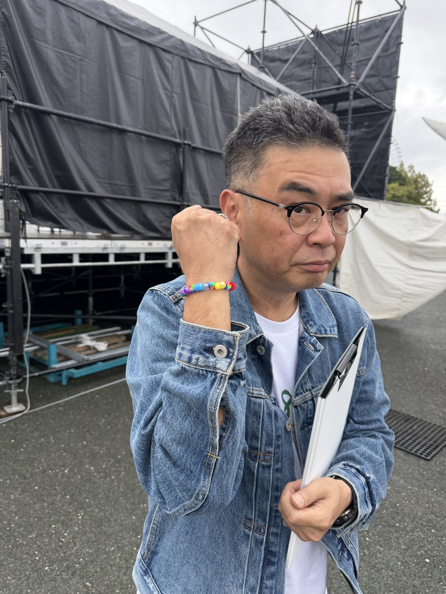 FM802 数量限定のビーズブレスレット ご購入頂いたみなさん ありがとう