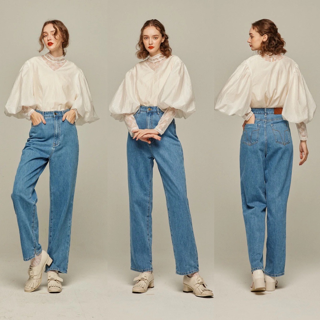 TNEWTIES-White&Red&Blue】🍧 《花瓶を動かしたのは誰？》Tops 《この