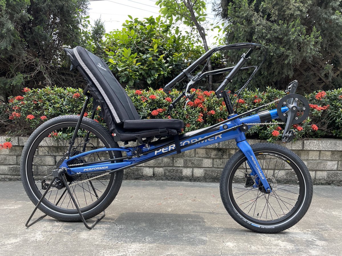 Performer リカンベント自転車 ネイビー Performer Bikes