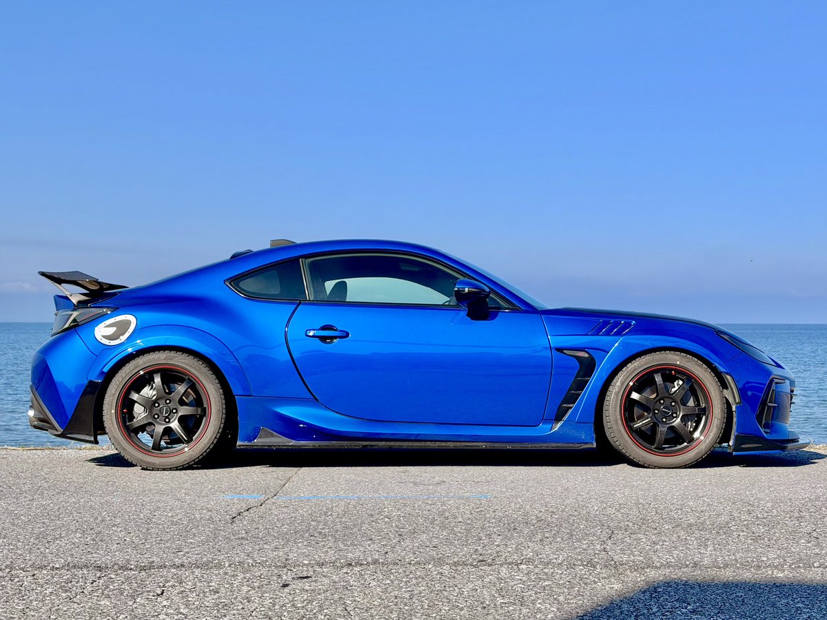 美品】BRZ ZD8 純正ボンネット WRブルー(K7X) スバル BRZ 純正