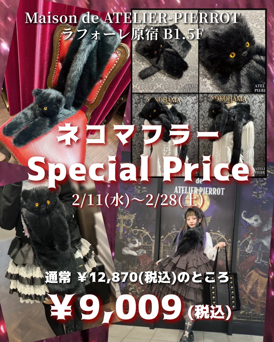 ❄Special Price❄ あす2/11スタート❣️ まだまだ寒い季節の強い味方