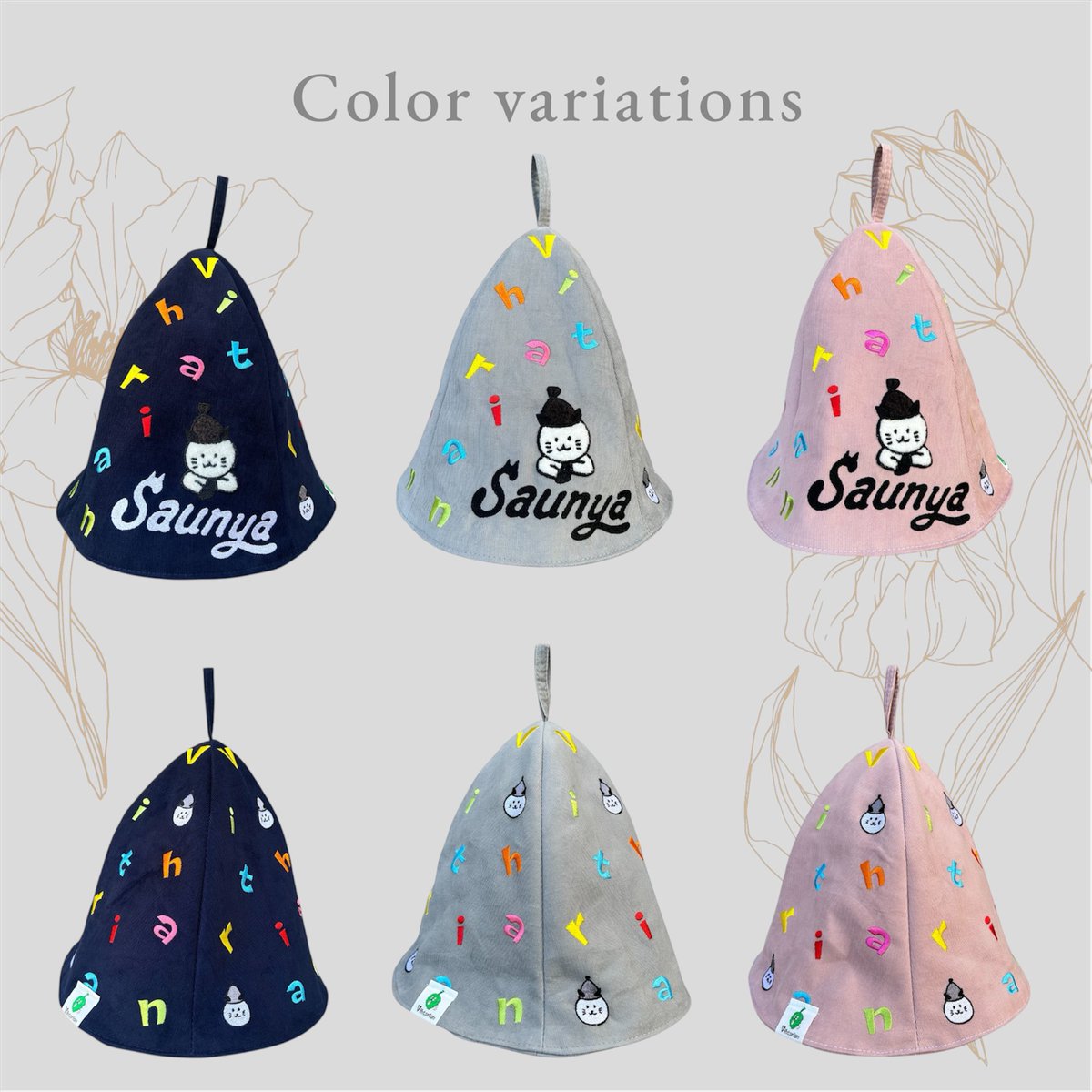 Saunya×Vihtarianコラボサウナハット✨ Sauna Hat 10で販売します