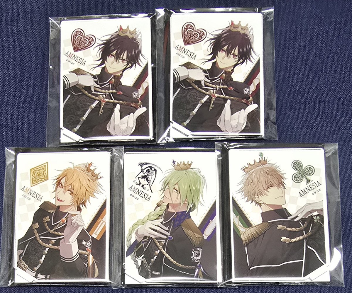 交換】 AMNESIA アムネシア バレンタイン オトスト アクスタ 譲） ①