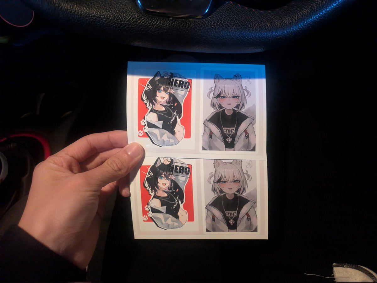 Shion/紫苑(@aster_drawing)さんのネップリ印刷させていただきました