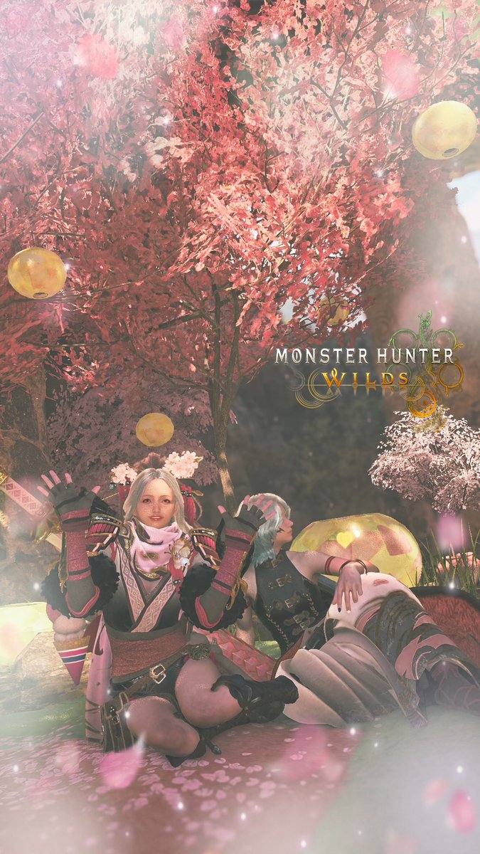 昨日はさおりんとモンハン‼️ とある理由があって英雄の証を2人で