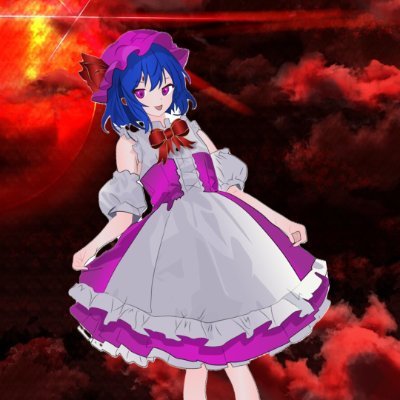 1日1個東方グッズ紹介 レミリアスカーレットのスリーブです！ 晩杯