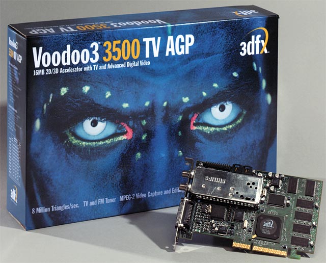 日商エレクトロニクス、Voodoo3 3500 TVを8月中旬発売