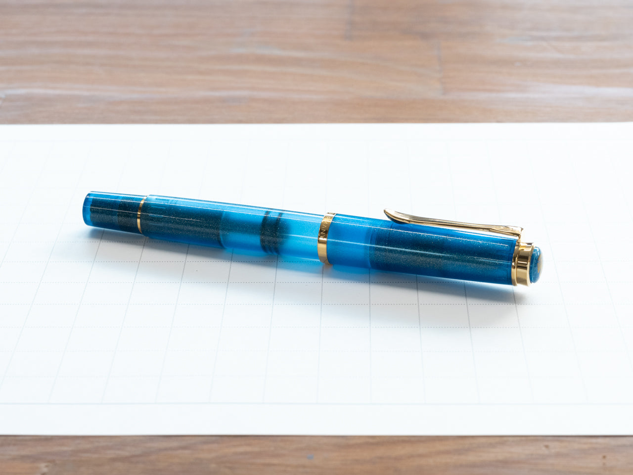 ペリカン クラシック M200 ゴールデンラピス 万年筆 【特別生産品