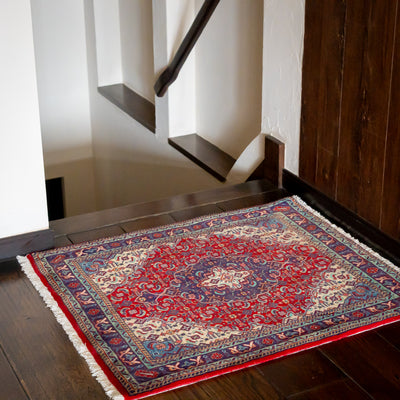 ペルシャ手織り絨毯 ウール 玄関マット バルーチ 67×83cm – Persiadirect