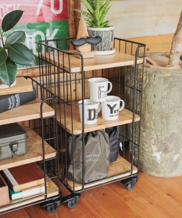 幅35.5cm】 キャスターラックスクエア/キャスターシリーズ | [公式