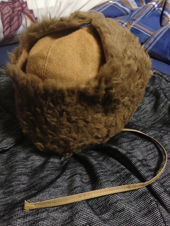 日本陸軍・兵下士官用防寒帽 : ゴボウ剣に涙はない