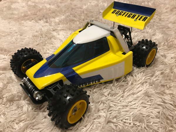 ヨコモ ワンダードッグファイターにボディ : Black Fantom