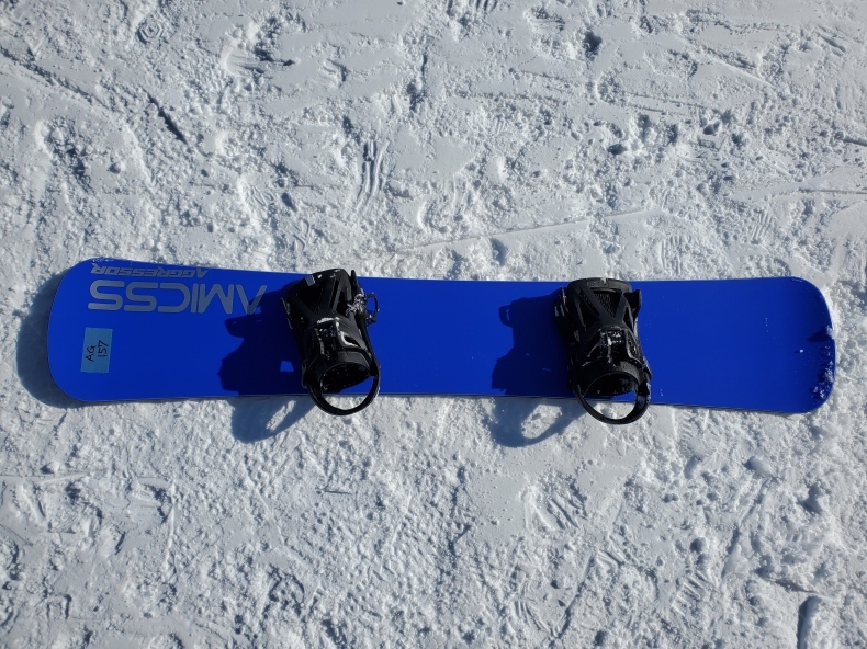 220116黒姫高原スノーパーク(20回目)AMICSS試乗会編 : 100日記