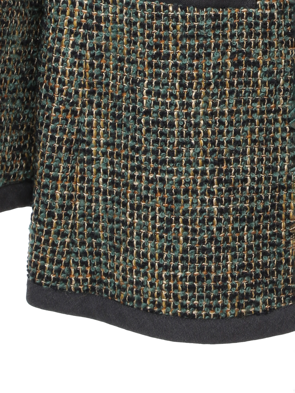 INGEBORG×VIVIANO】ファンシーツイードノーカラージャケット｜ピンク