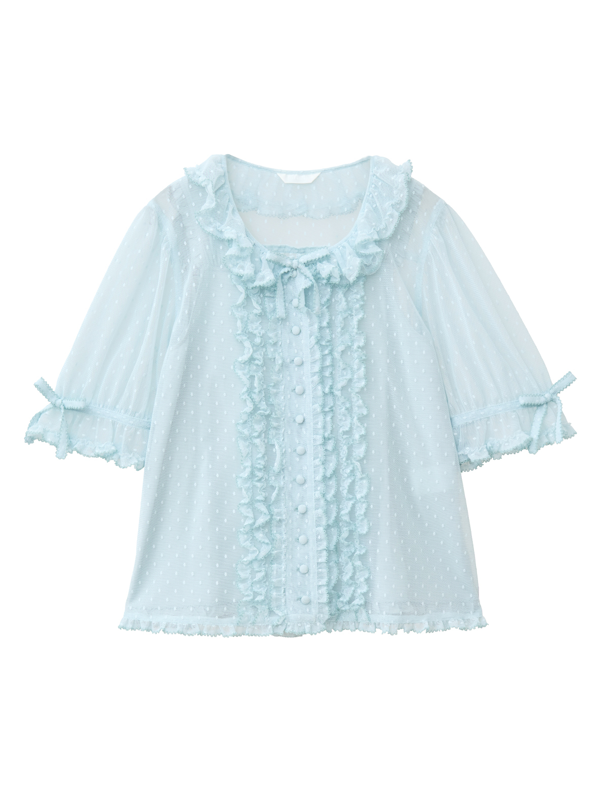 ポルカドットチュールブラウス｜ピンクハウスオフィシャルオンライン