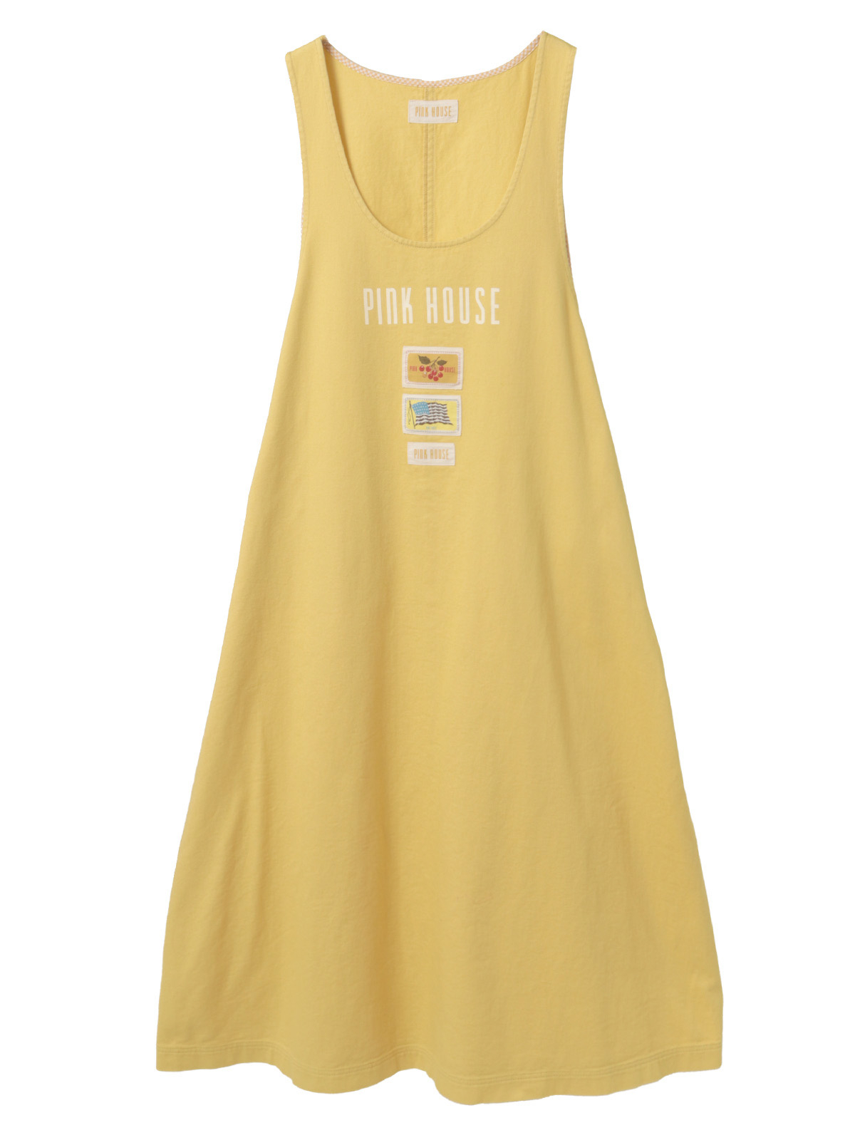 ネームワッペンいっぱいジャンパースカート｜ピンクハウスオフィシャル