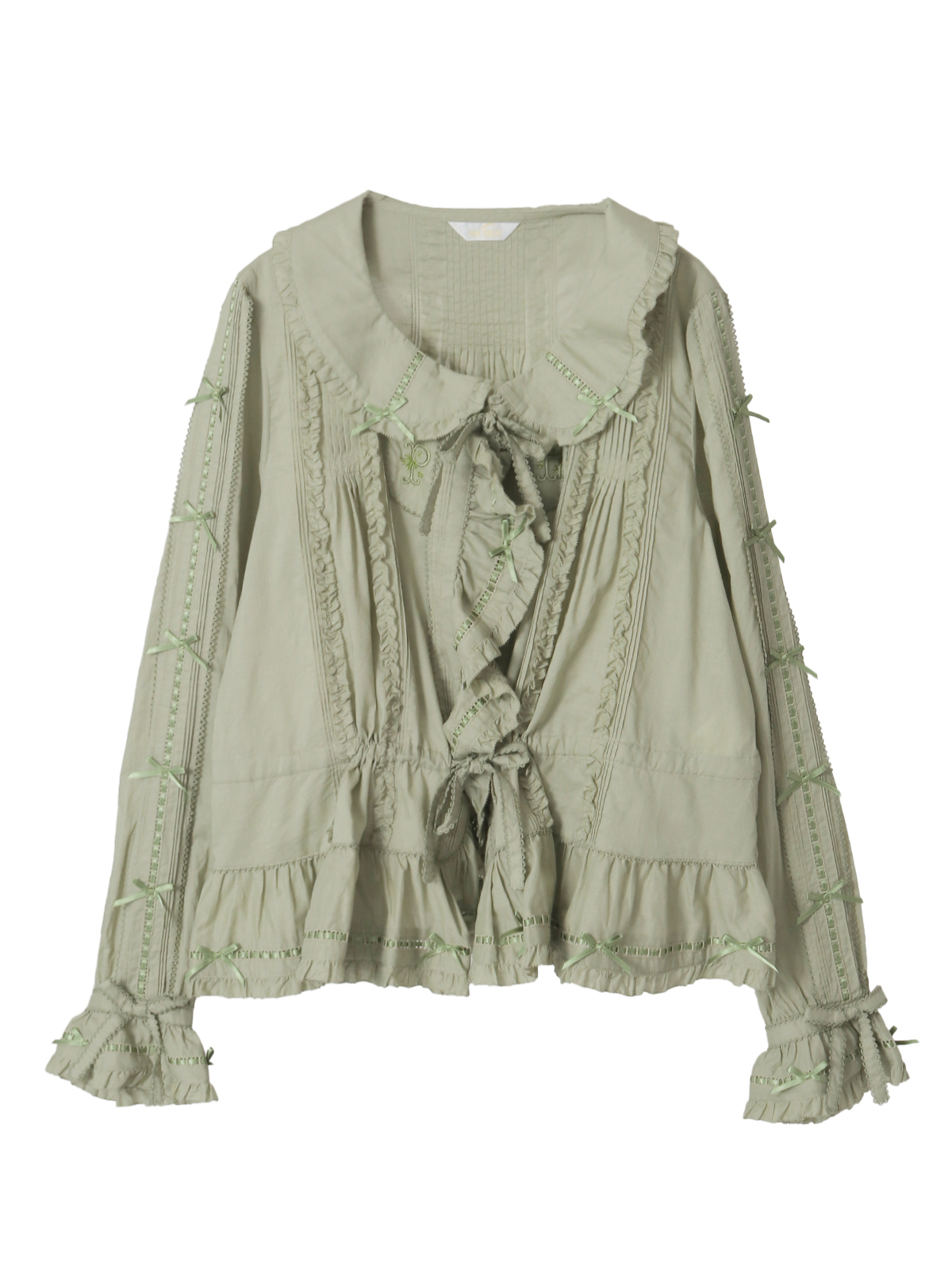 ロゴ刺繍オーバーブラウス｜ピンクハウスオフィシャルオンラインストア