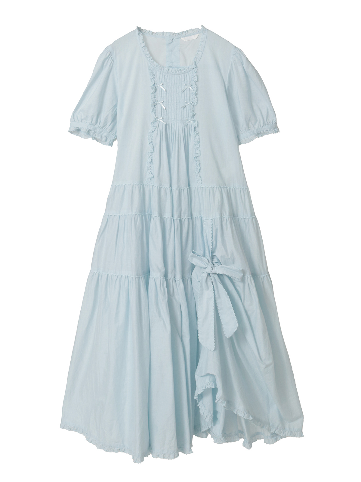 たくし上げリボン付きローンワンピース｜ピンクハウスオフィシャル