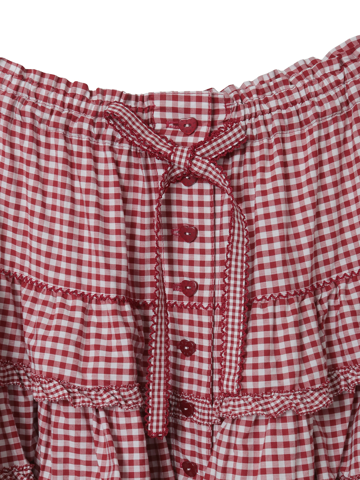 ギンガムチェックフリルスカート｜ピンクハウスオフィシャルオンライン