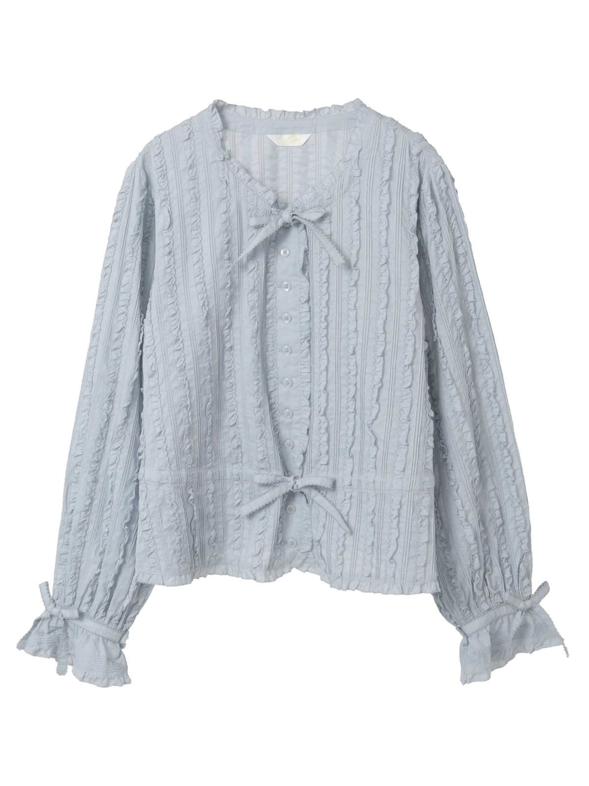 フリル使いローンブラウス｜ピンクハウスオフィシャルオンラインストア