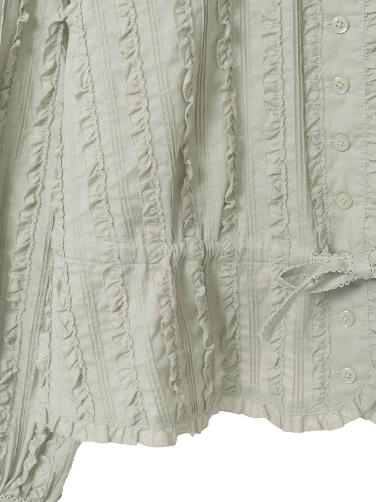 フリル使いローンブラウス｜ピンクハウスオフィシャルオンラインストア