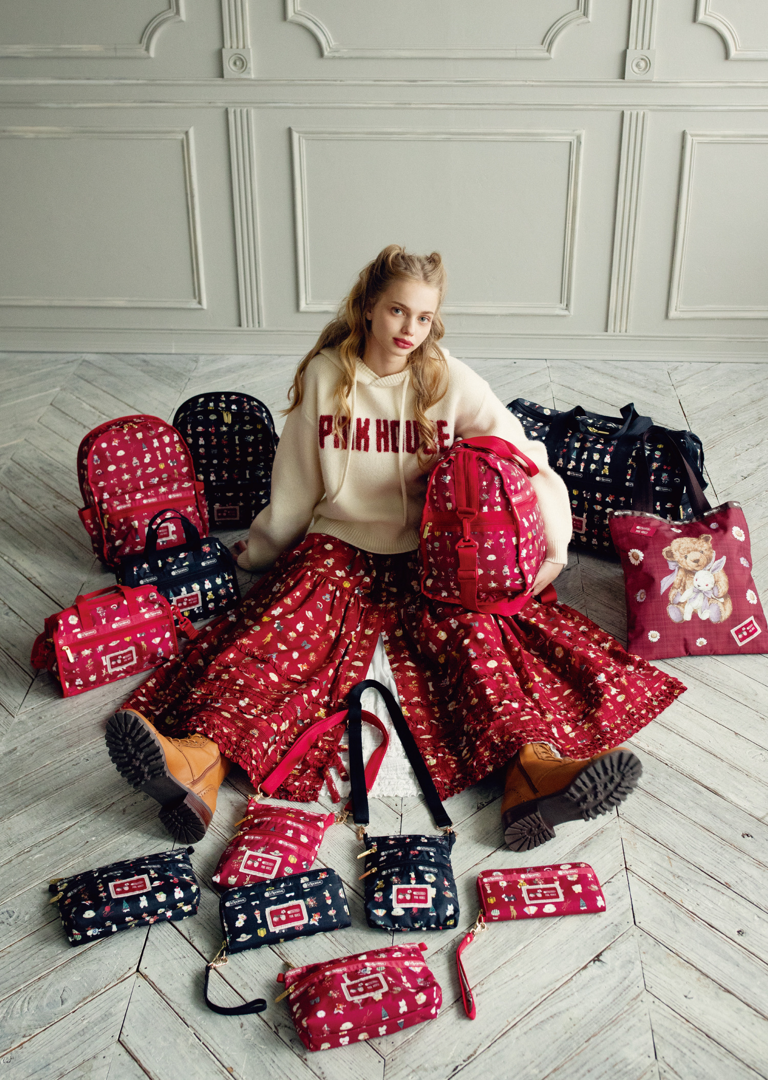 コラボレーション第二弾 【 LeSportsac × PINK HOUSE 】7/28(fri