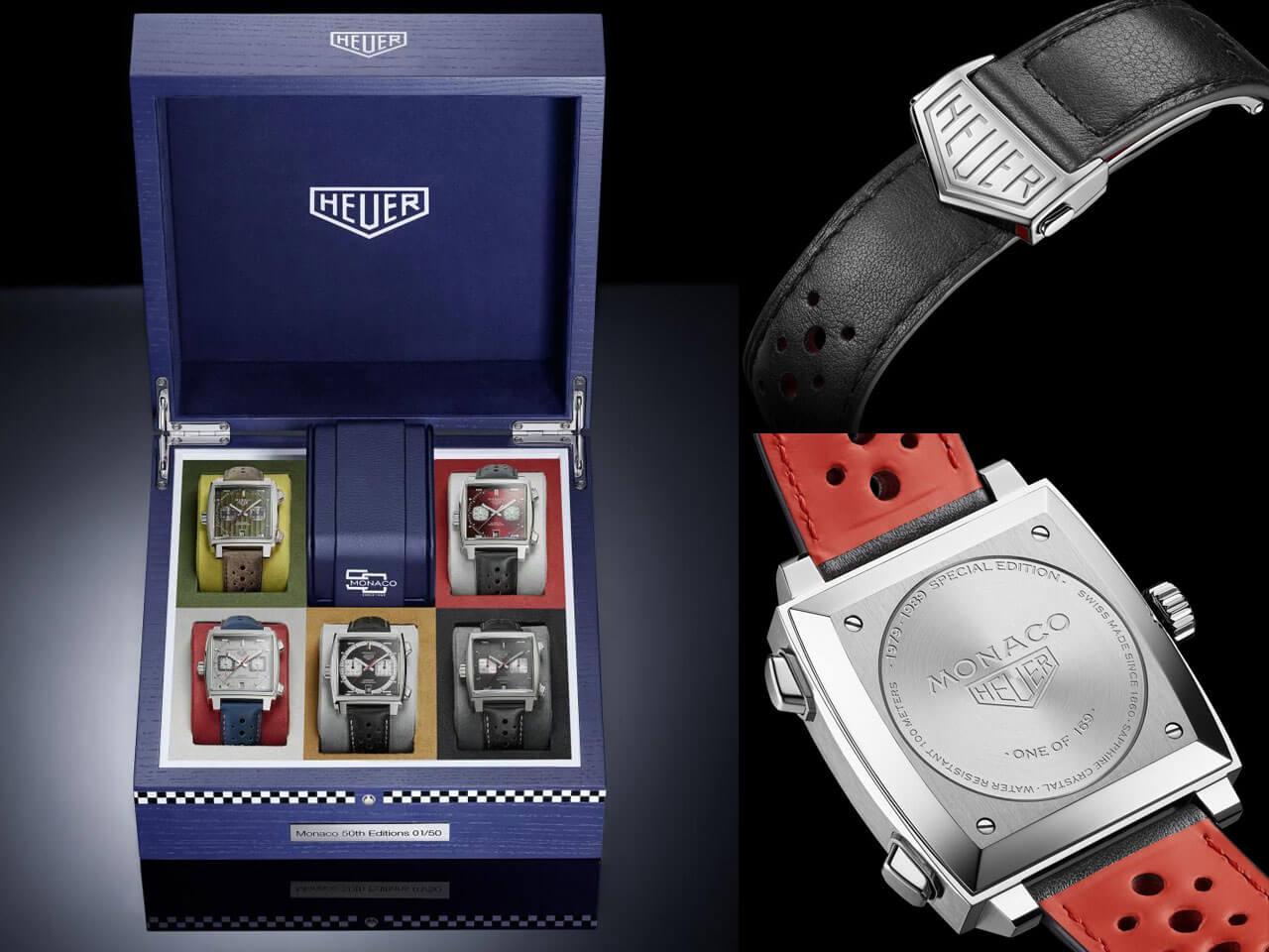 タグ・ホイヤー 世界限定50箱「モナコ リミテッド コレクション