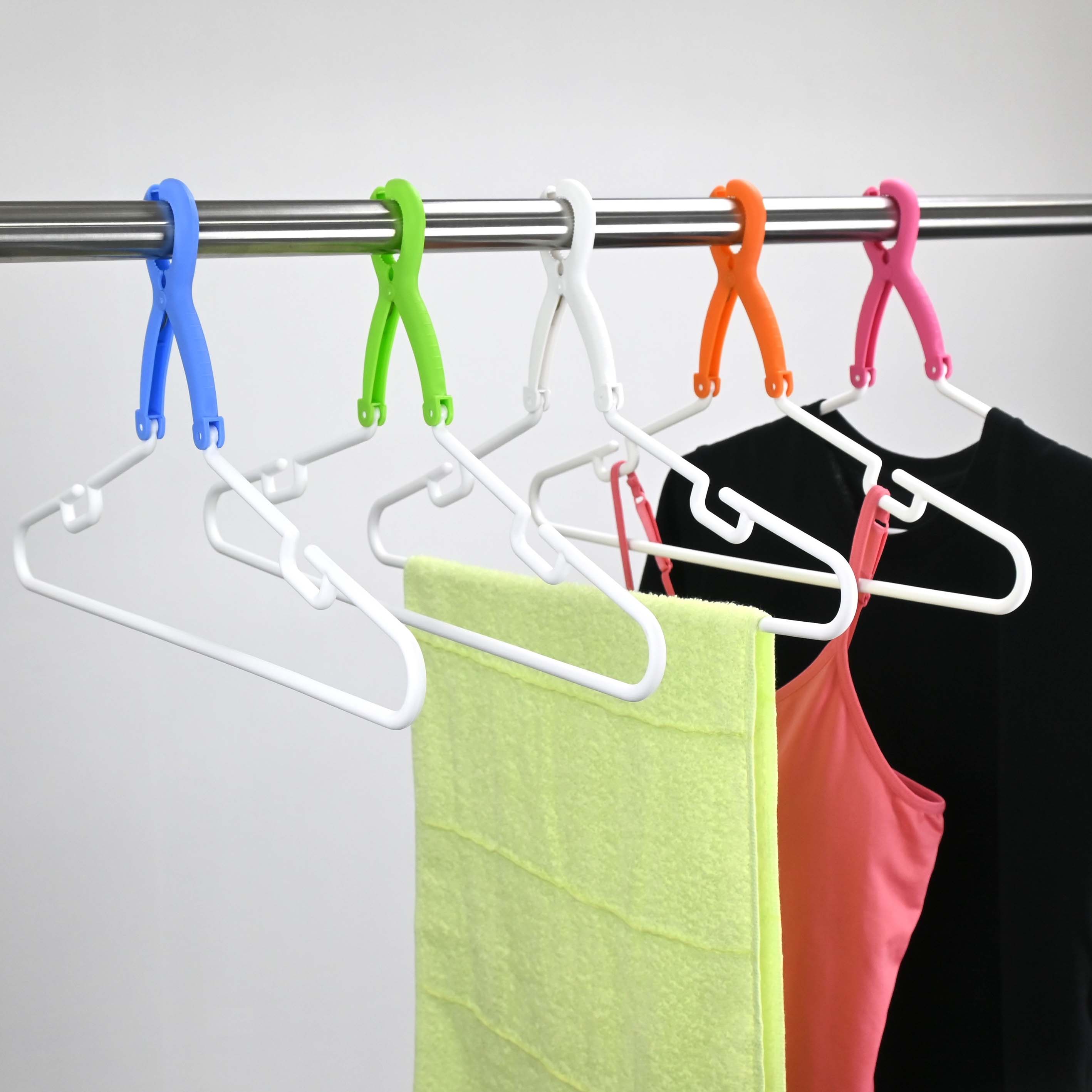 洗濯物を飛ばさない洗濯ハンガー「とばないくん」10本セット（洗濯