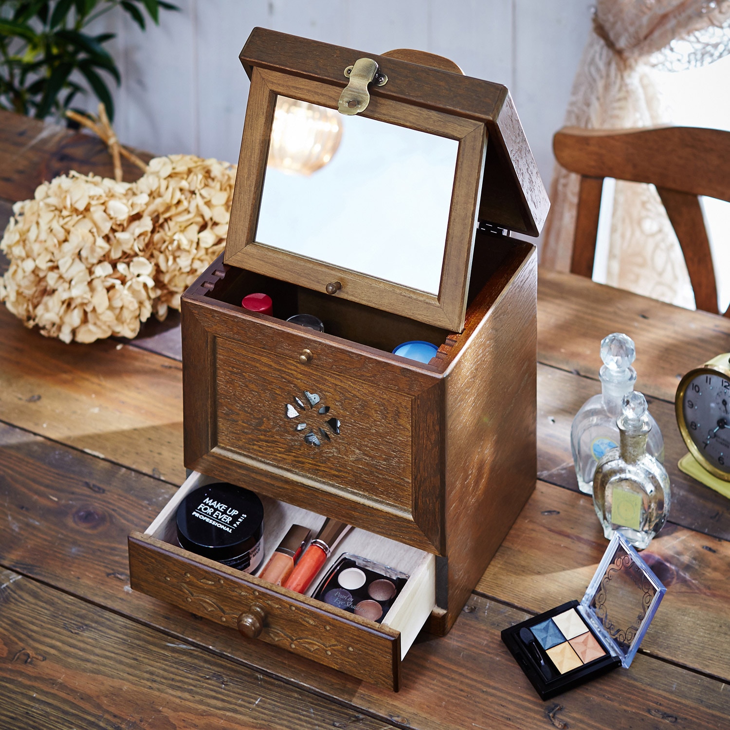 メイクボックス（メイクボックス/メイクワゴン）｜(パリの雑貨屋