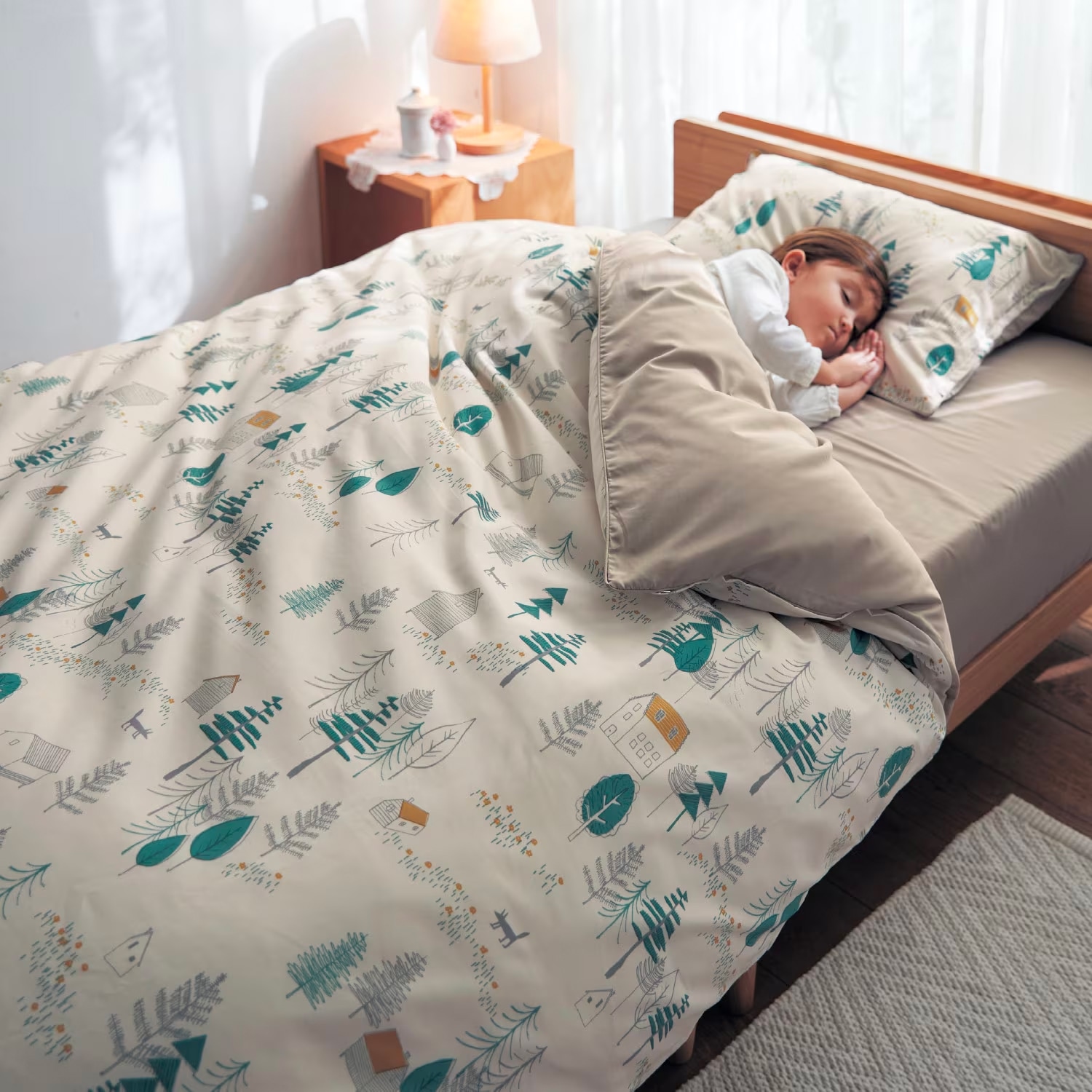 ダニを通しにくい布団カバーセット(3点)（布団カバーセット）｜通販の