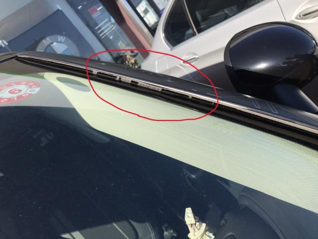 BMW MINI クラブマン Aピラーカバー左右交換作業 BMW専門店TRUSTY