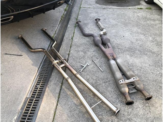 レクサスLS USF40 中間ストレートステンレスマフラー 交換｜グーネット