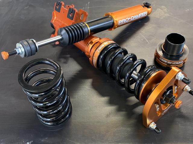 日産 セレナ C25 T-DEMAND(ティーディメンド)車高調 ワンオフ製作 取付