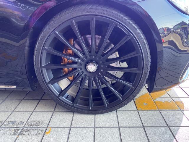メルセデス・ベンツ Sクラス ホイール マットブラック塗装｜グー