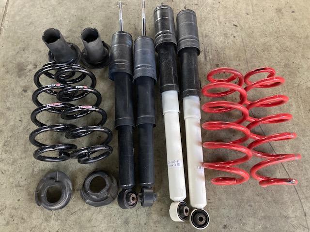 RP3 ステップワゴン ショックアブソーバー交換 ダウンサス取付け