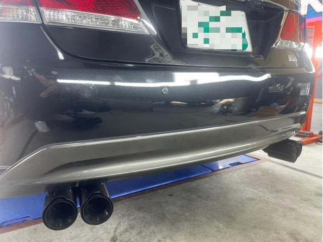 トヨタ クラウンハイブリット ワンオフマフラー製作【山口県 宇部市で