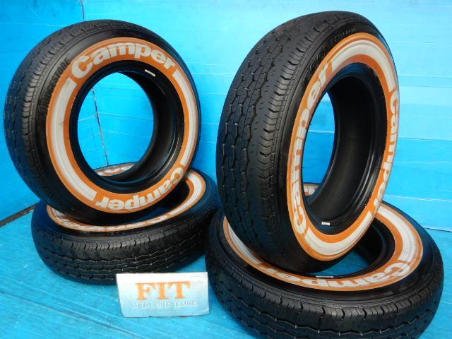 トヨタ純正ハイエースキャンパー標準タイヤ ブリヂストンエコピア 195