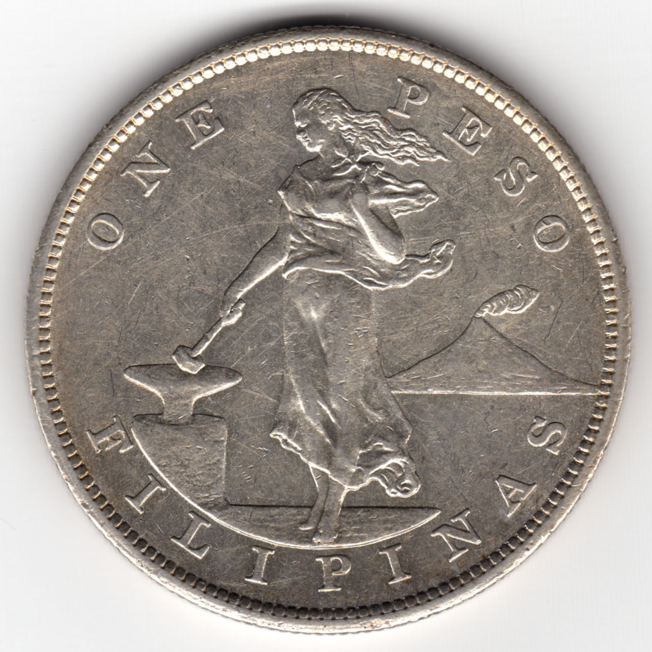 Pichori フィリピンの硬貨 1903年 1 PESO