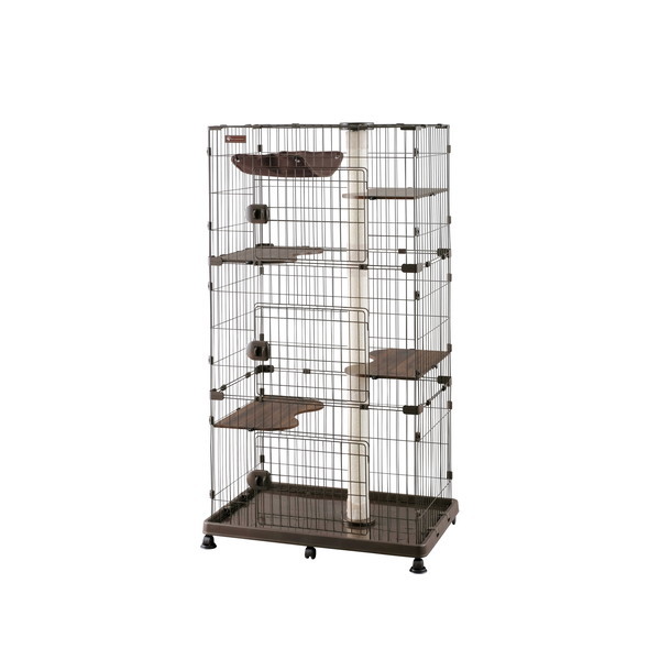 アイリスオーヤマ キャットランドケージ ワイド 3段 PCLC-903