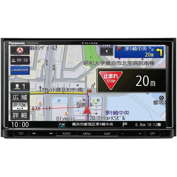 PANASONIC CN-RE06D ストラーダ [7型ワイド フルセグ/VICS/WIDE/SD/CD