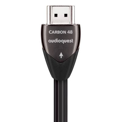 AudioQuest Carbon 48 9.8' 4K 8K 10K 48Gbps In Wall Rated HDMI