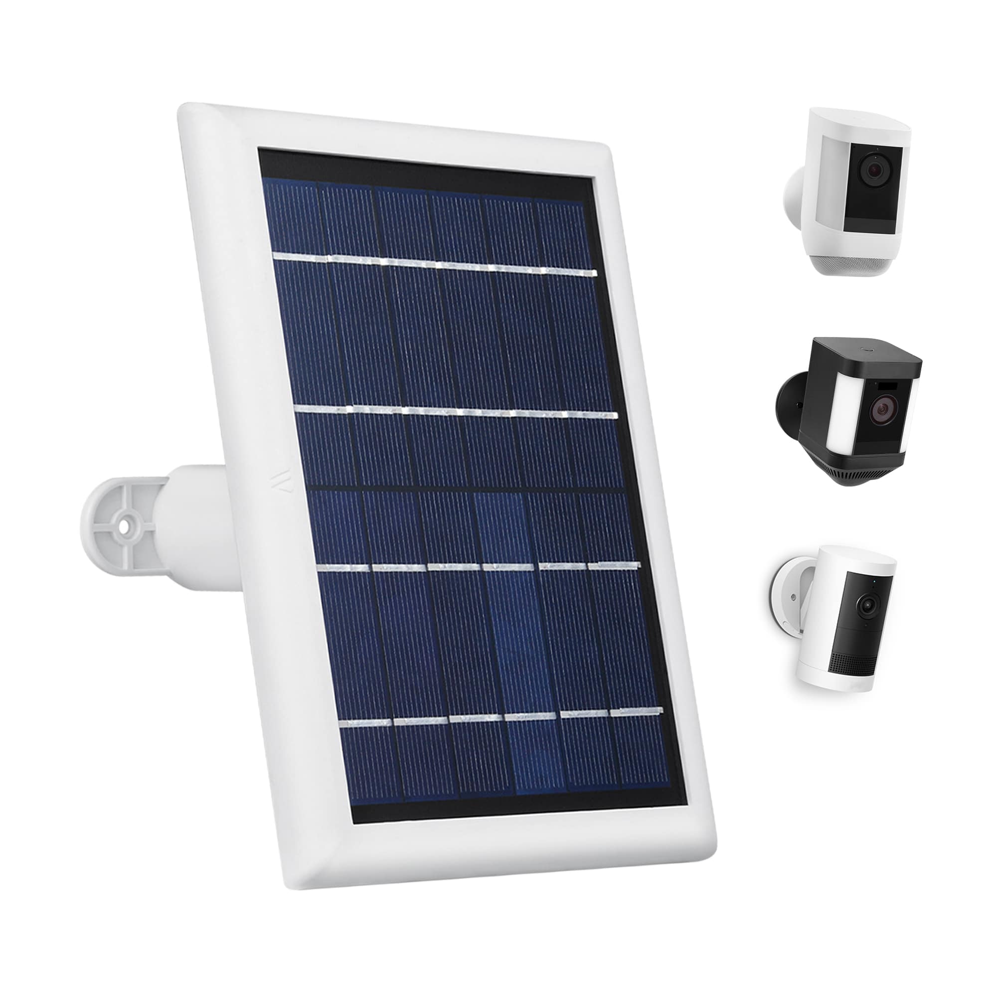 Wasserstein Solar Panel for Ring Spotlight Cam/Plus/Pro, Battery