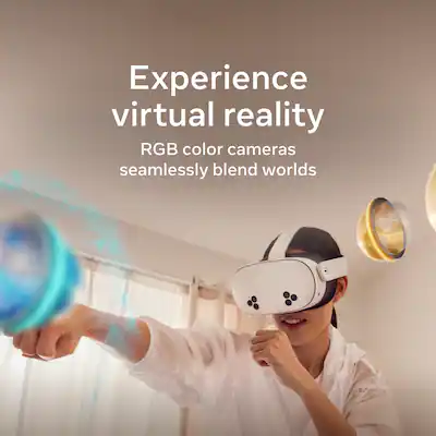 Meta Quest 3S 128GB | Virtual Reality Headset Without Wires