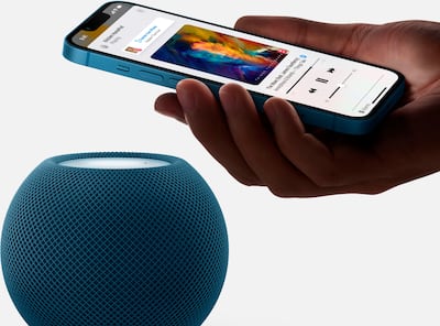 Apple HomePod mini White MY5H2LL/A - Best Buy