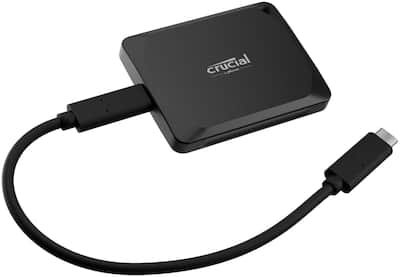 Crucial X10 Pro 2TB USB C External SSD Black CT2000X10PROSSD9