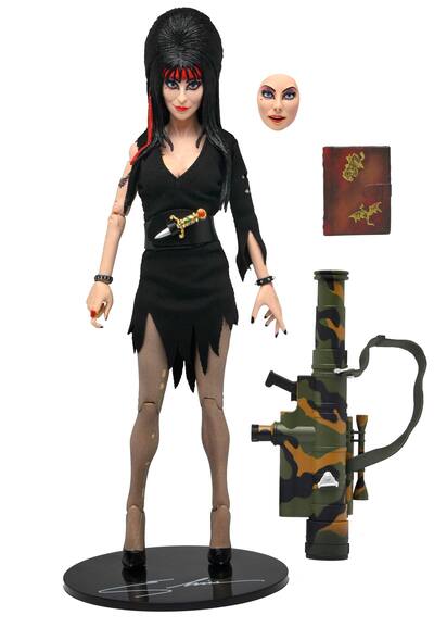 NECA Elvira 8” Clothed Action Figure Commando Elvira 56078 - Best Buy