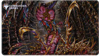Ultra PRO Commander Series Holofoil Playmat Sliver Queen for Magic