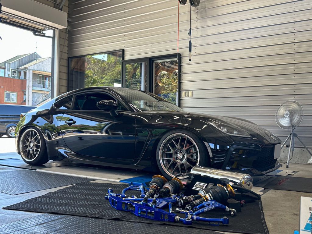 GR86 エアサス＆フルアーム仕様完成!! スタンスネーション2023参加